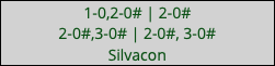 1-0,2-0# | 2-0# 2-0#,3-0# | 2-0#, 3-0# Silvacon